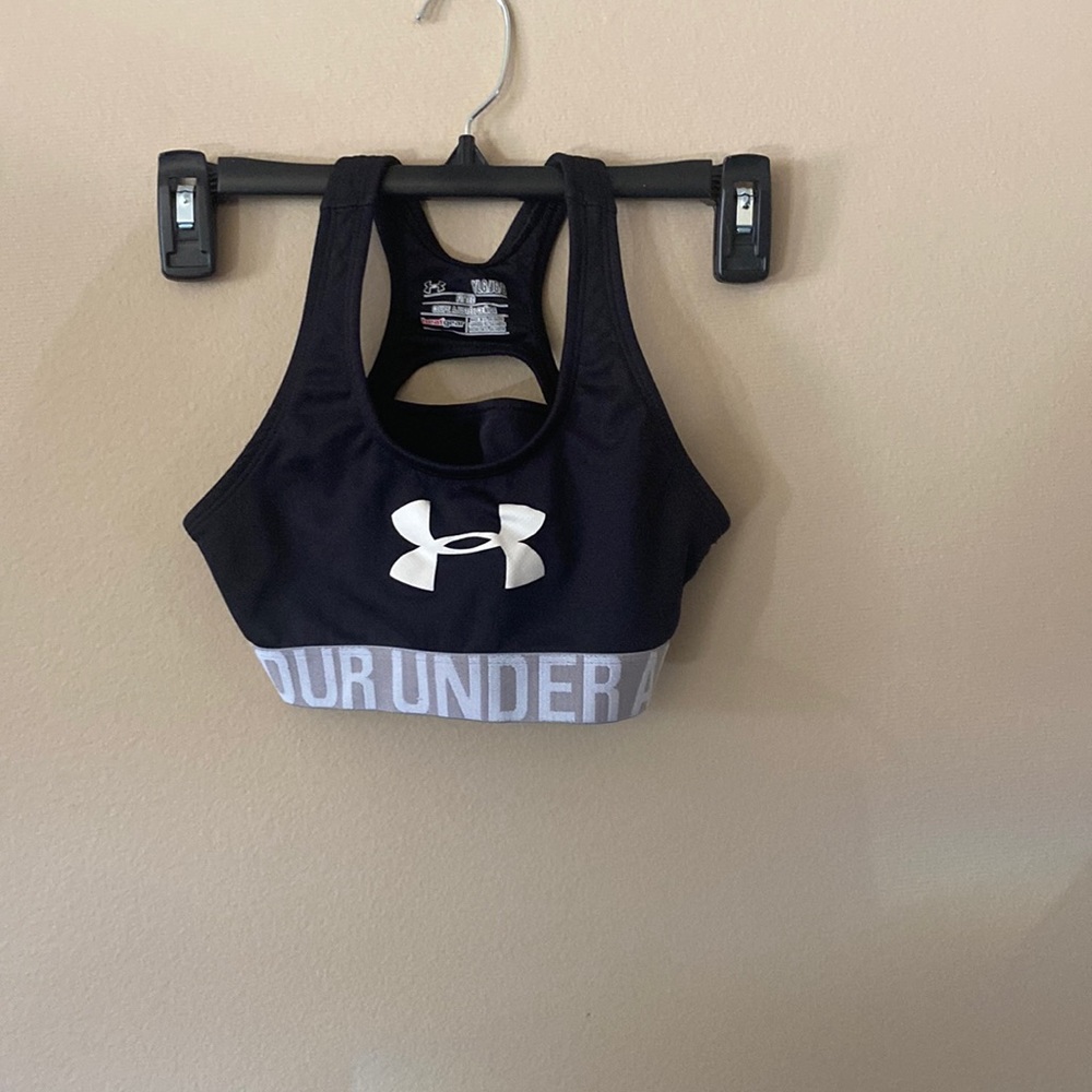under armor girls sports bra